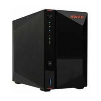 Serveris Asustor Asustor LOCKERSTOR 2 Gen2 + (AS6702T v2) NAS stalinis Intel Celeron N5105 4GB DDR4 0 TB ADM Black