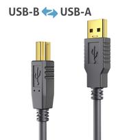 C2G Purelink DS2000-100 Aktyvus USB 2.0 laidas – A į B – 10 m – Black
