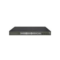 Switch LevelOne LevelOne GES-2128P łącza sieciowe Zarządzany L2 Gigabit Ethernet (10/100/1000) Obsługa PoE Black