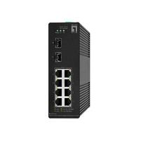 Switch LevelOne LevelOne IGS-2110P valdomas L2 Gigabit Ethernet (10/100/1000) tinklo jungiklis su PoE Black