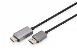 DIGITUS DisplayPort adapterio kabelis DP->HDMI A/A 8K 1,8m Black