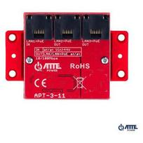 PoE jungiklis ATTE APT-3-11 3 prievadų 10/100Mbps, extender