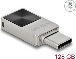 Pendrive Delock DeLOCK 54085 USB atmintis 128GB USB Type-C 3.2 Gen 1 (3.1 Gen 1) Silver