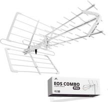 Kryptinė antena DVB-T2 Spacetronik EOS PRO Combo UHF+VHF LTE 5G (white)