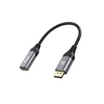 Equip 1.2 DisplayPort–HDMI adapteris 4K/60Hz St/Bu 0.15m gray