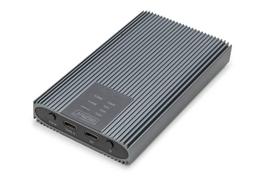 Obudowa/Stacja klonująca USB 3.1 Typ C na dyski SSD M.2 NVMe 20Gbps aluminiowa, beznarzędziowa