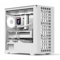 Korpusas Aerocool Mini D302A-G-WT-V1 Micro-ATX su tinkleliu White (ACCS-MA04043.21)