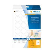 HERMA lipnios etiketės skaidrios 40 mm plėvelė 600 vnt.