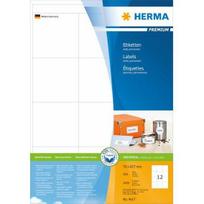 Herma Premium etiketės 4617, A4, white, 70 x 67,7 mm, matinės popierius, 2400 vnt. (4617)