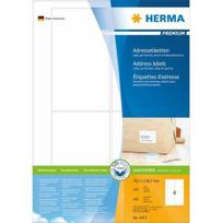 HERMA lipnios etiketės A4 white 78,7x139,7 mm popierius 400 vnt.