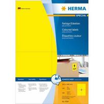 HERMA Etiketės A4 geltonos 105x148 mm matinės popieriaus 400 vnt.