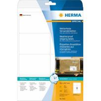 HERMA lipnios etiketės A4 baltos 99,1x67,7 mm plėvelė 200 vnt.