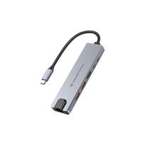 CONCEPTRONIC 6-1 dokas USB-C->HDMI/2xUSB-A/USB-C/+ 25cm si