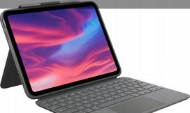Logitech Combo Touch iPad 10Gen / 11Gen grey QWERTZ klaviatūra