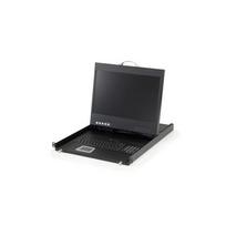 Perjungiklis LevelOne KVM perjungiklis plataus ekrano LevelOne PS2/USB KVM-8901DE konsolė - KVM-8901DE