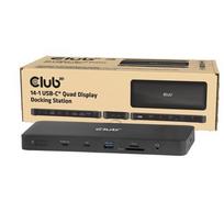 Club3D USB-C 14in1-Dock>2xDP2.1/2xHDMI/3xUSB-C 4K60Hz PD100W retail