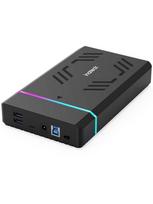 inateck 3,5" RGB cietā diska korpuss USB 3.0 2,5/3,5" SATA HDD/SSD