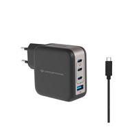 Įkroviklis Conceptronic CONCEPTRONIC 4 prievadų 100W, 3xUSB-C, 1xUSB-A 1.5m sw