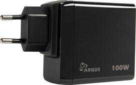 Inter-Tech PD-kroviklis USB C, PSU PD-3100, PD 100W, Black