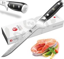 KozyGear Premier 6" 25cm Japonų filė peilis Superstahl