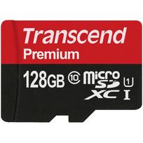 Atminties kortelė Transcend Premium MicroSDXC 128GB Class 10 UHS-I/U1 (TS128GUSDU1)