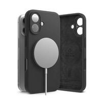 Ringke iPhone 16 dėklas silikoninis magnetinis Black