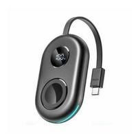 Joyroom Power Bank magnetinė belaidė įkrovimo stotelė, MagSafe Apple Watch, PD 3W, 2500 mAh, su integruotu Type-C kabeliu, Black (JR-W09)