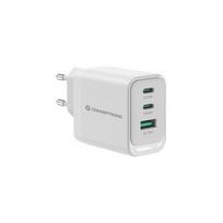 CONCEPTRONIC įkroviklis 3 prievadai GaN 2xUSB-C/1xA 65WPD3.0/PPS ws