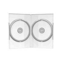 MediaRange DVD dėklas 2 diskams 14mm, matinis, tinkamas mašininiam naudojimui