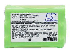 900 mAh for Nortel CPH-525,NT8B45AH,NT8B45AN,95AAAHC3BX,95AAAHC3BXZ