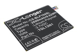 2600 mAh for BLU TLG13I01