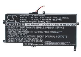 4050 mAh for HP EG04,EG04XL,EGO4XL,EG0460XL,TPN-C103,TPN-C108,EG04060XL,681881-171,681881-271,681951-001