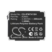 280mAh Replacement Battery for Apple Watch Series S7 41mm, A2475, A2473, A2476, A2663
