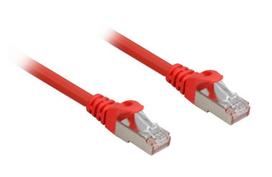 Sharkoon kabel sieciowy RJ45 CAT.6a SFTP LSOH czerwony 1,5m - HalogenFree