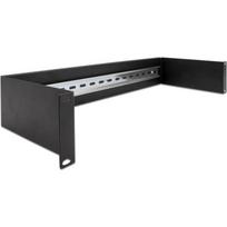 Delock DeLOCK 66884 organizator kabelių stovas kabelių bėgelis Black 1 vnt.
