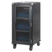 Manhattan uzlādes skapis 30 klēpjdatoriem 30x USB-C 65W Power Delivery
