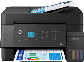 Epson EcoTank | L5390 | Inkjet | Colour | Multifuction Printer | A4 | Wi-Fi | Black