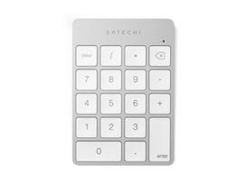 Satechi ALUMINUM RECHARGEABLE BT KEYPAD SILV. GR Numeric Bluetooth Silver