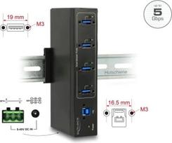 USB šakotuvas Delock 4x USB-A 3.0 (63309)