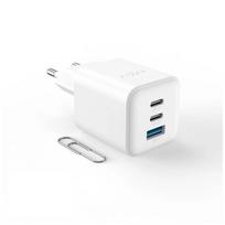 Fixed Mini 2x USB-C and USB GaN Charger 65W