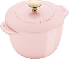 STAUB LA COCOTTE Small round pot 1.75L - pink