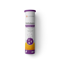 LIVSANE multivitaminai, 20 šnypščiančių tablečių