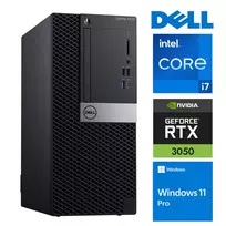 DELL 5070 Tower i7-9700 16GB 1TB SSD M.2 NVME+2TB RTX3050 6GB WIN11Pro