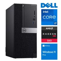 DELL 5070 Tower i7-9700 32GB 1TB SSD M.2 NVME+2TB RX560 4GB WIN11Pro