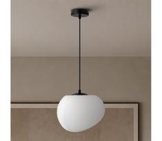 BRILAGI - Pakabinamas šviestuvas su laidu PEBBLES 1xE27/40W/230V skersmuo 25 cm juodas