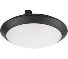 Rabalux 77235 - Lauko lubinis šviestuvas su judesio jutikliu WELRO 1xE27/9W/230V IP65 skersmuo 30 cm juodas