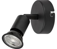 Rabalux 73145 - Taškinis šviestuvas NORTON 1xGU10/25W/230V juoda