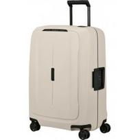 Vidutinis plastikinis lagaminas Samsonite Essens V Kreminis (Sandstone)