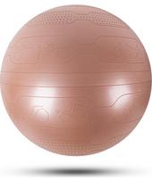 Gimnastikos kamuolys inSPORTline Stretch Ball 65 cm - Mocha mousse