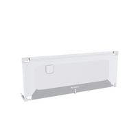 Lovos apsauginis barjeras Tulano Cover 48, Baltos/pilkos spalvos, 77 × 26 × 7 cm